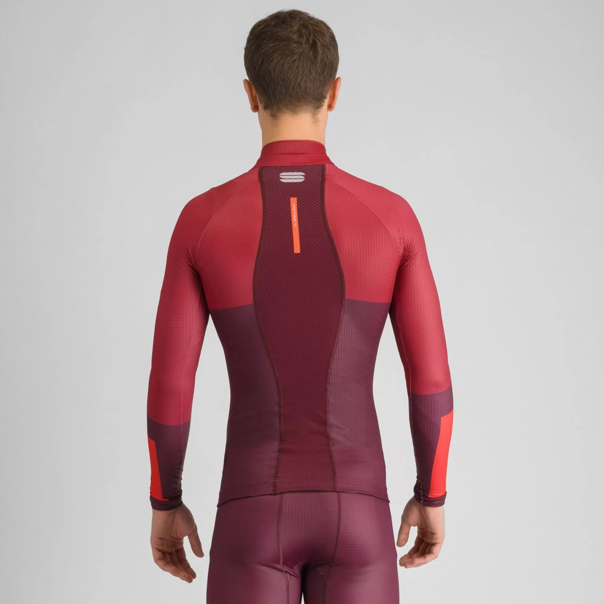 Sportful APEX JERSEY RED WINE / RED RUMBA^XC SKI Apex | Thermal Jerseys