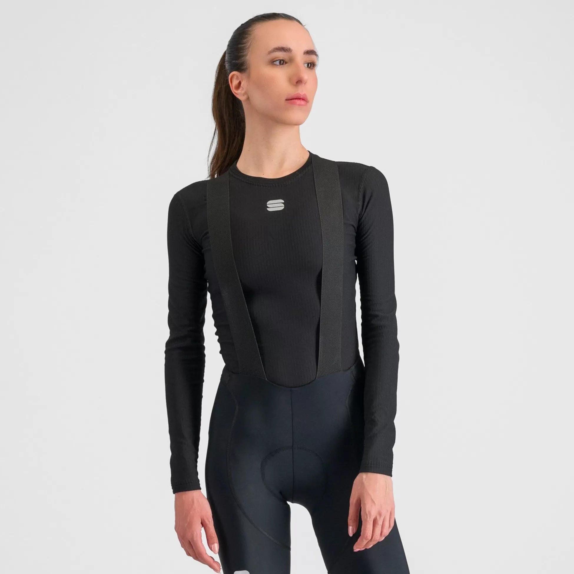 Sportful BODYFIT PRO WOMAN BASELAYER LONG SLEEVES BLACK^WOMEN Gravel | Road | Base Layers