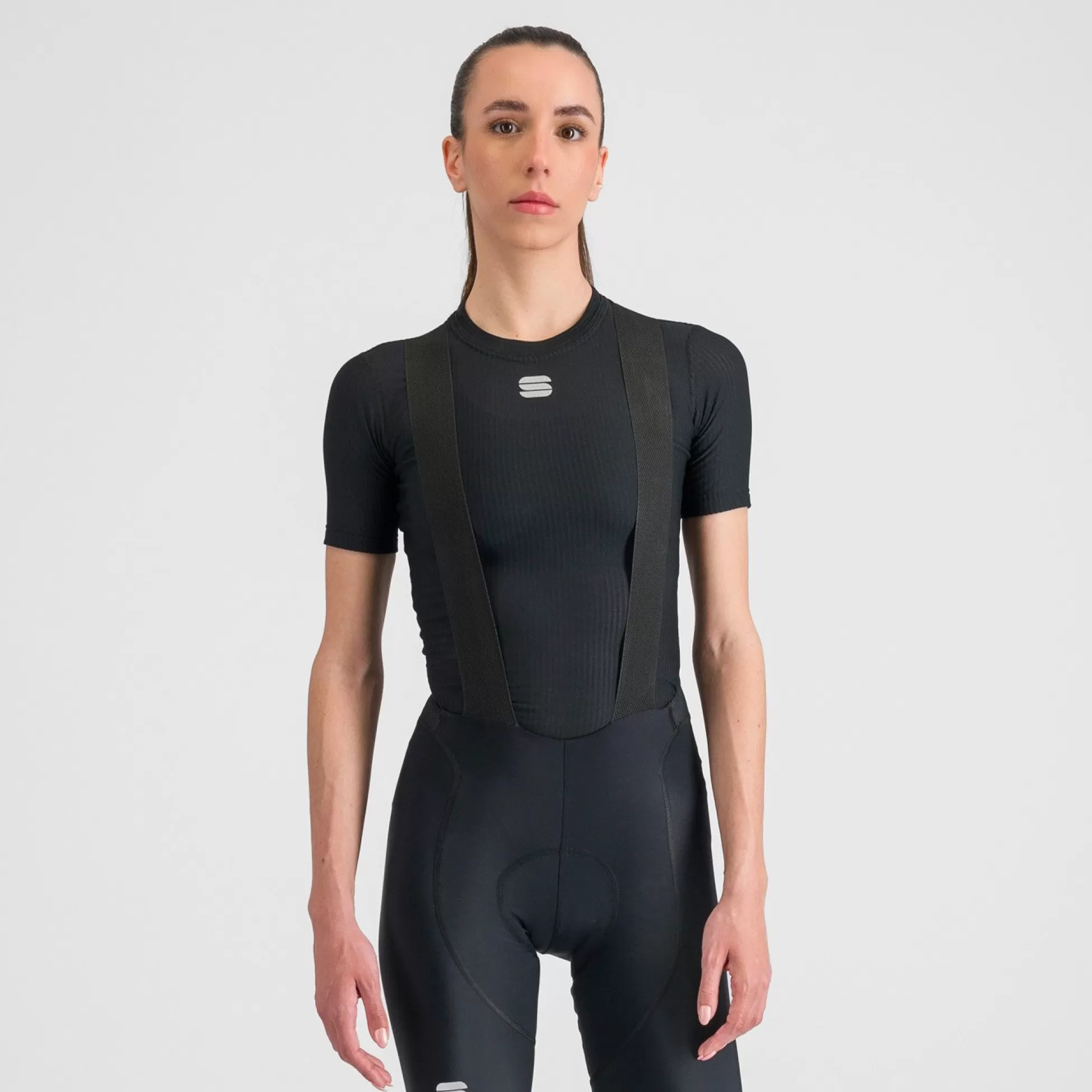 Sportful BODYFIT PRO WOMAN BASELAYER SHORT SLEEVES BLACK^WOMEN Gravel | Base Layers