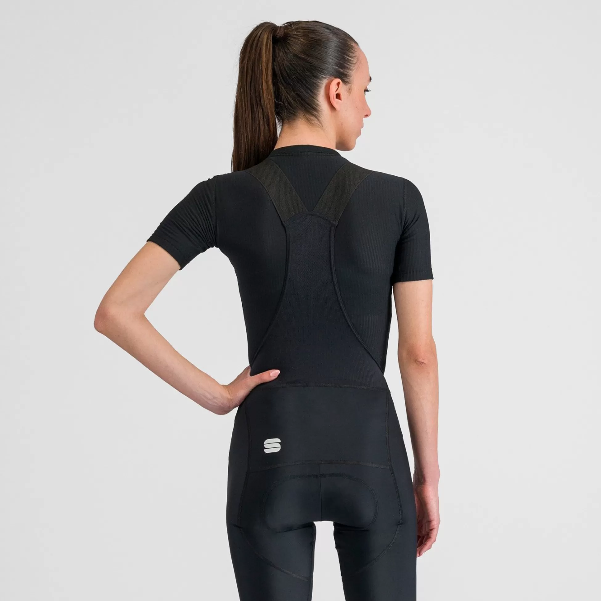 Sportful BODYFIT PRO WOMAN BASELAYER SHORT SLEEVES BLACK^WOMEN Gravel | Base Layers