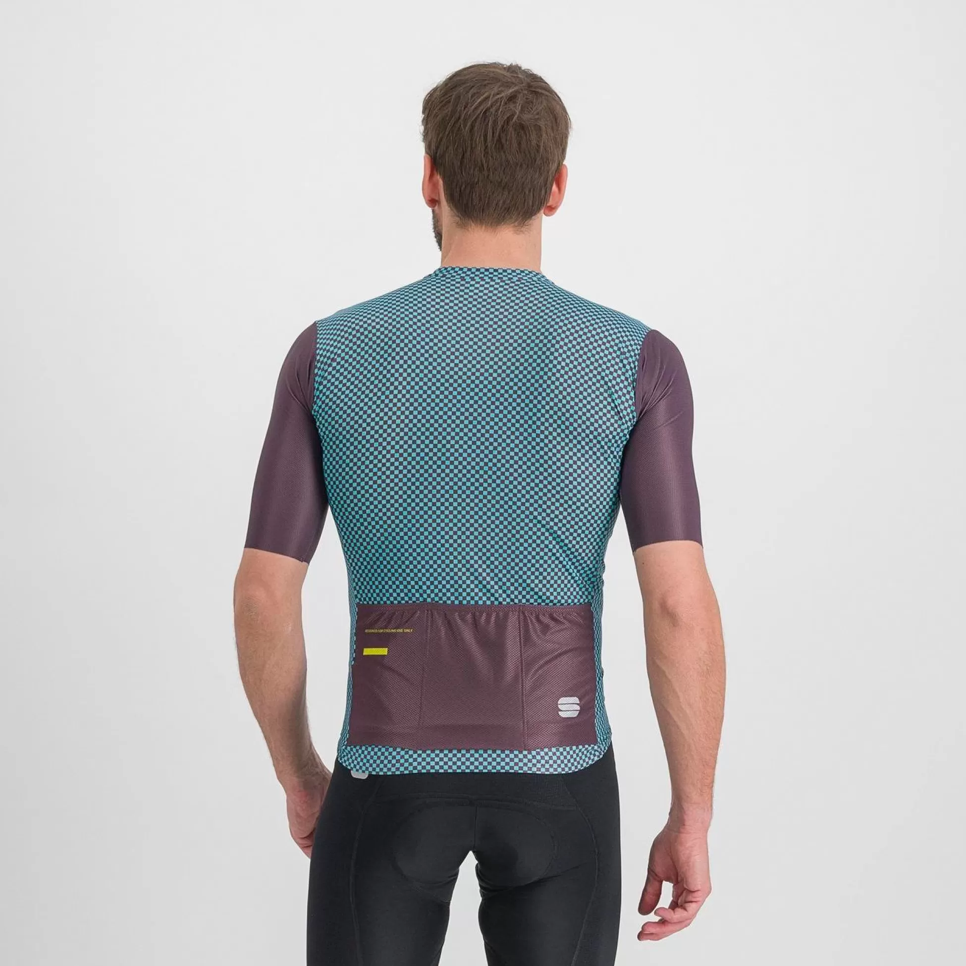 Sportful CHECKMATE JERSEY HUCKLEBERRY BLUE RADIANCE^MEN Jerseys