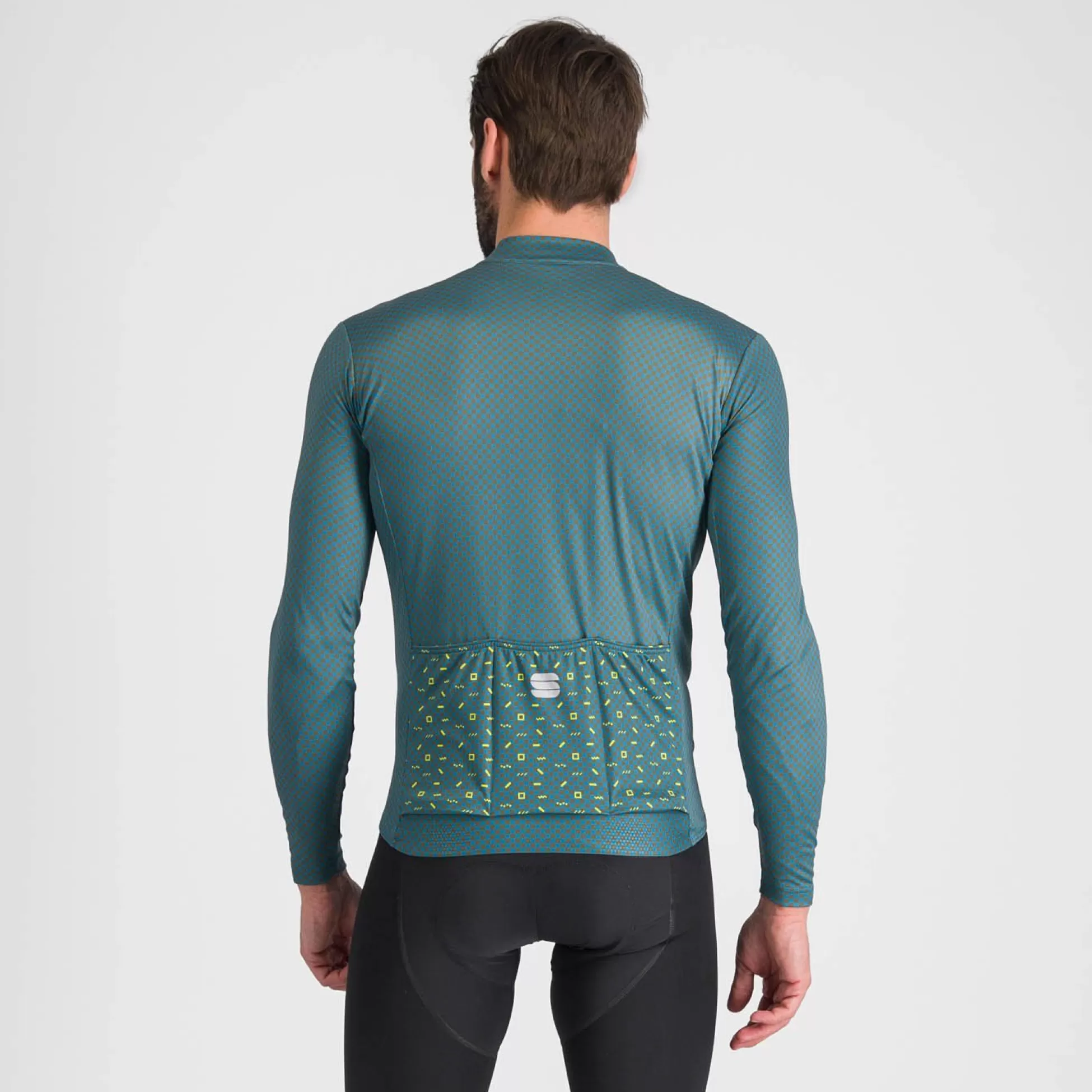 Sportful CHECKMATE THERMAL JERSEY BERRY BLUE BEETLE CEDAR^MEN Road | Jerseys