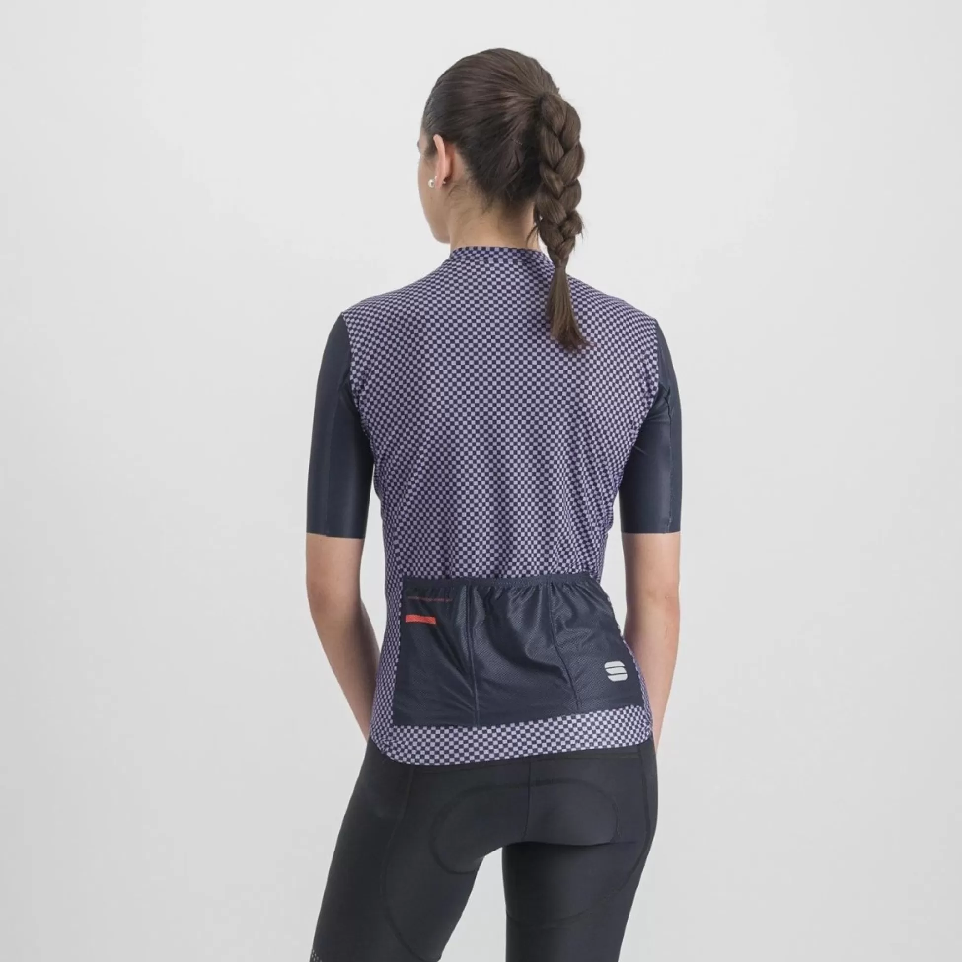 Sportful CHECKMATE W JERSEY GALAXY BLUE CHALCK VIOLET^WOMEN Jerseys