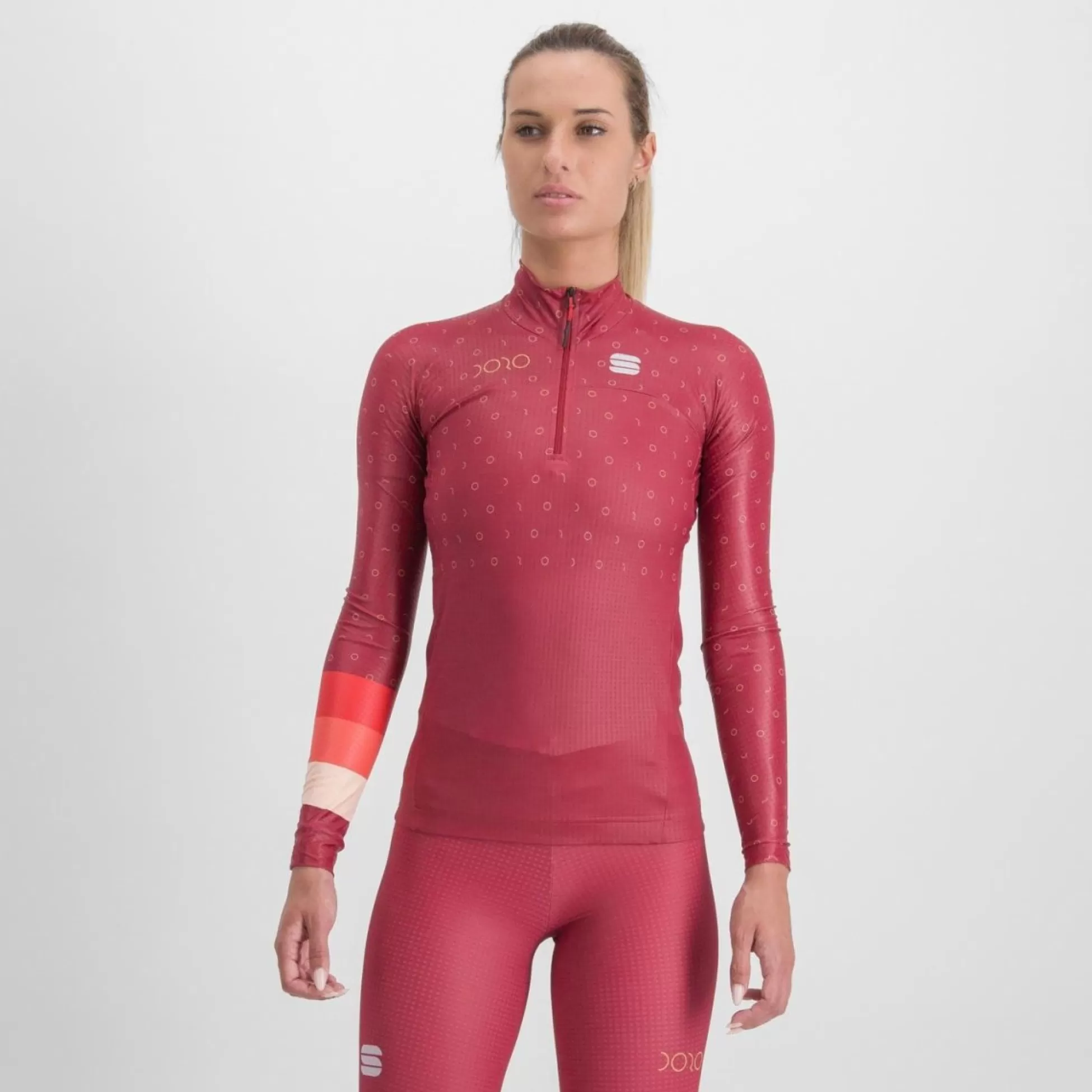 Sportful DORO APEX JERSEY RED RUMBA^XC SKI Thermal Jerseys