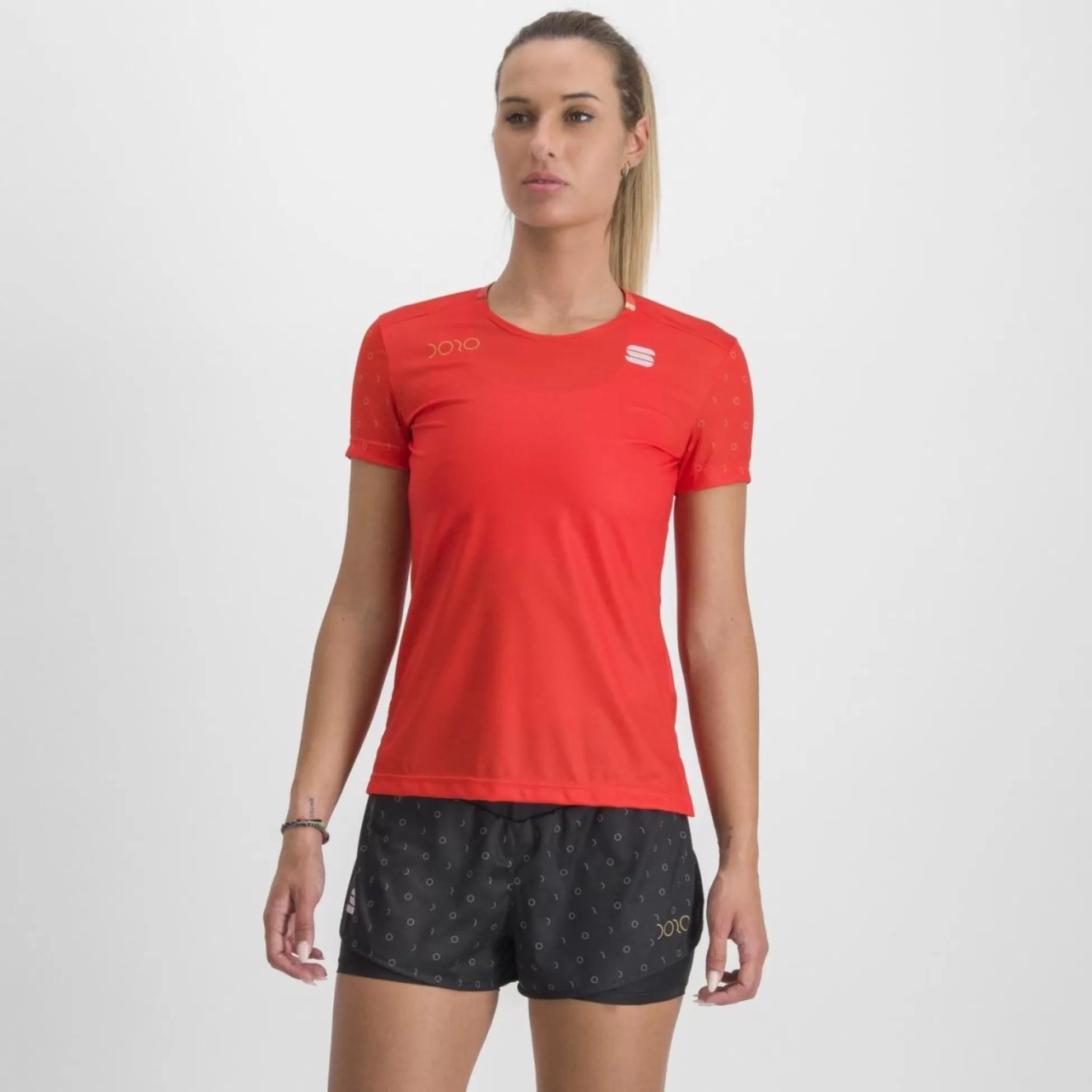 Sportful DORO CARDIO JERSEY SHORT SLEEVE CHILI RED^XC SKI Thermal Jerseys