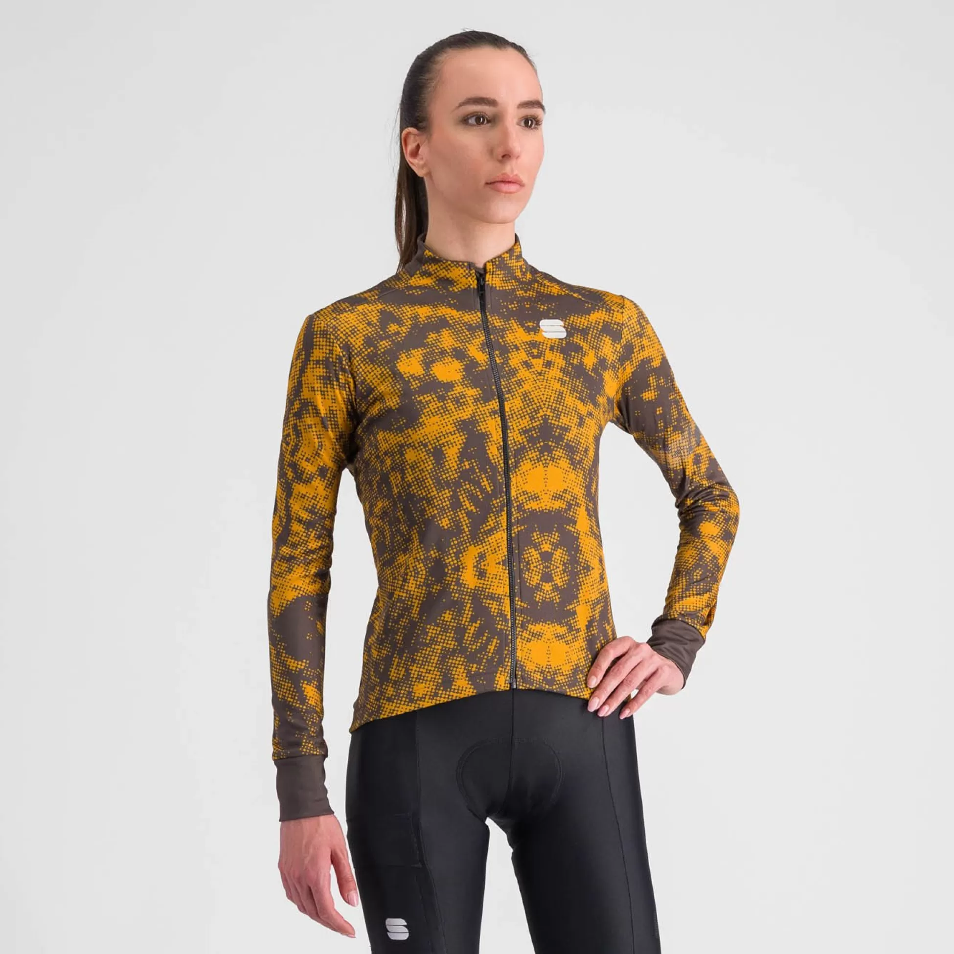 Sportful ESCAPE SUPERGIARA W THERMAL JERSEY CACAO GOLDEN OAK^WOMEN Jerseys