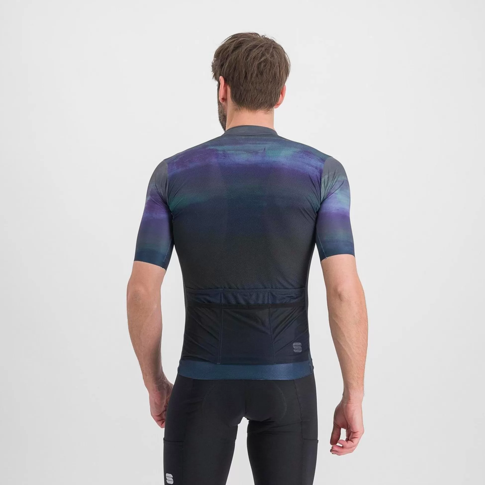 Sportful FLOW SUPERGIARA JERSEY GALAXY BLUE BLACK^MEN Jerseys