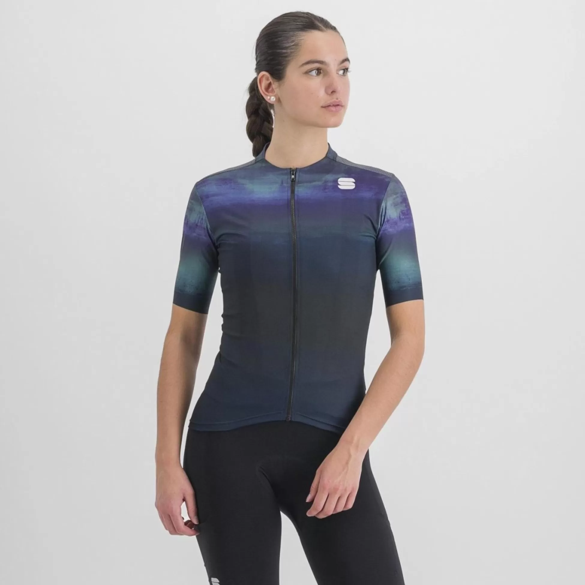 Sportful FLOW SUPERGIARA W JERSEY GALAXY BLUE BLACK^COLLECTIONS | WOMEN Gravel | Jerseys