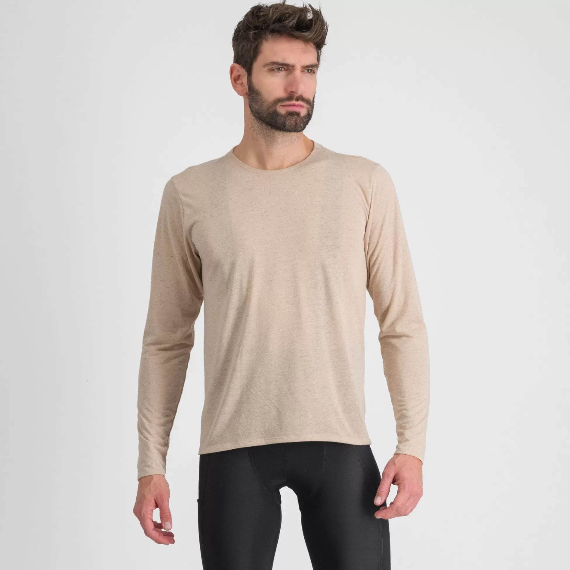 Sportful GIARA TEE LONG SLEEVE ^COLLECTIONS | MEN Gravel | Jerseys