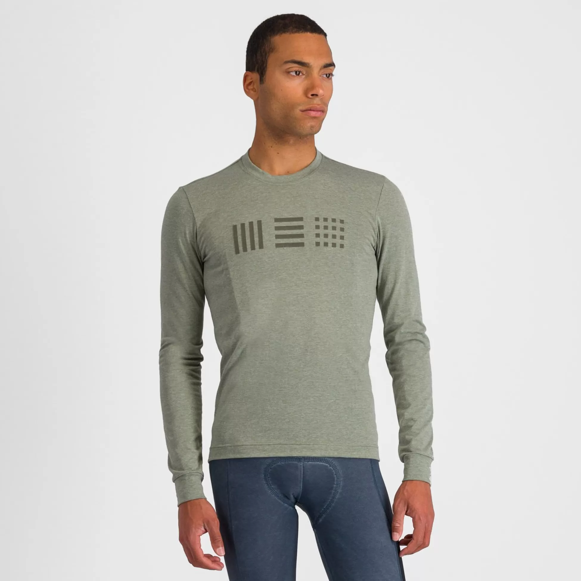 Sportful GIARA TEE LONG SLEEVE BEETLE^MEN Gravel | Jerseys