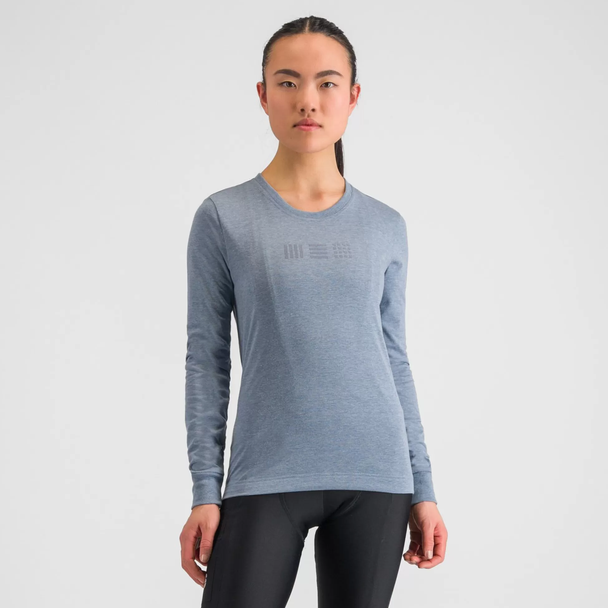 Sportful GIARA W TEE LONG SLEEVE BLUE SEA^WOMEN Gravel | Jerseys