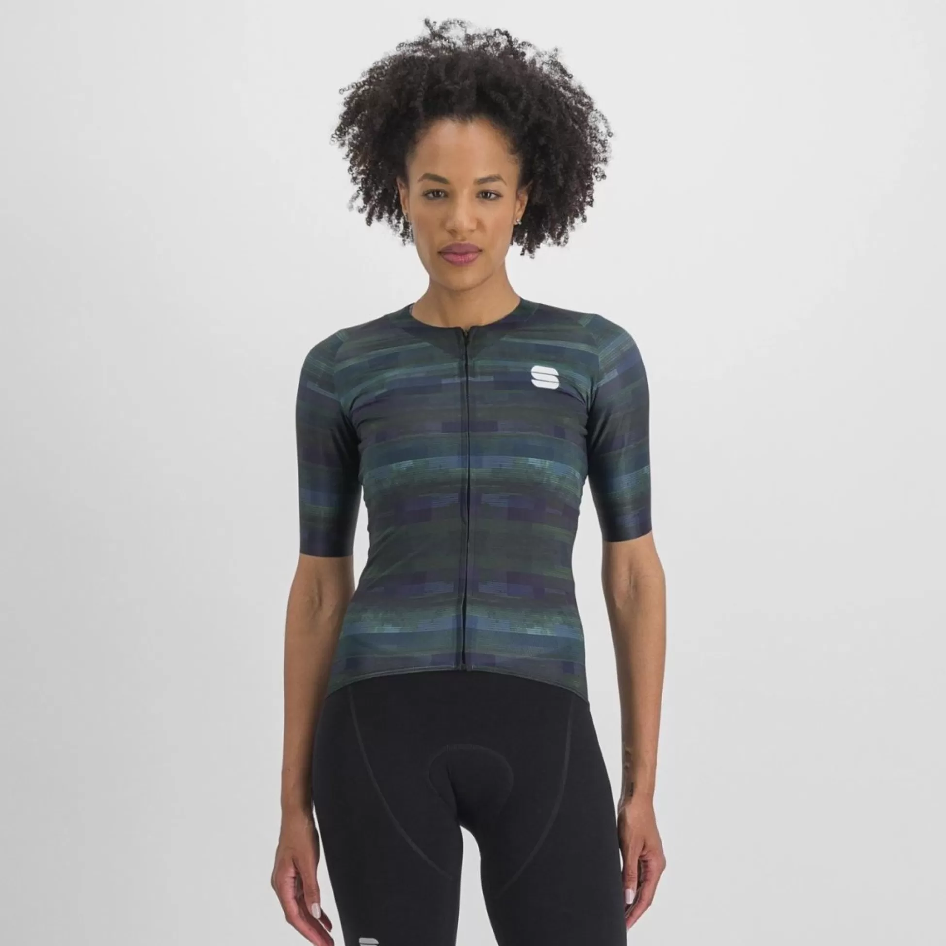 Sportful GLITCH W BOMBER JERSEY MULTICOLOR BLACK^WOMEN Jerseys