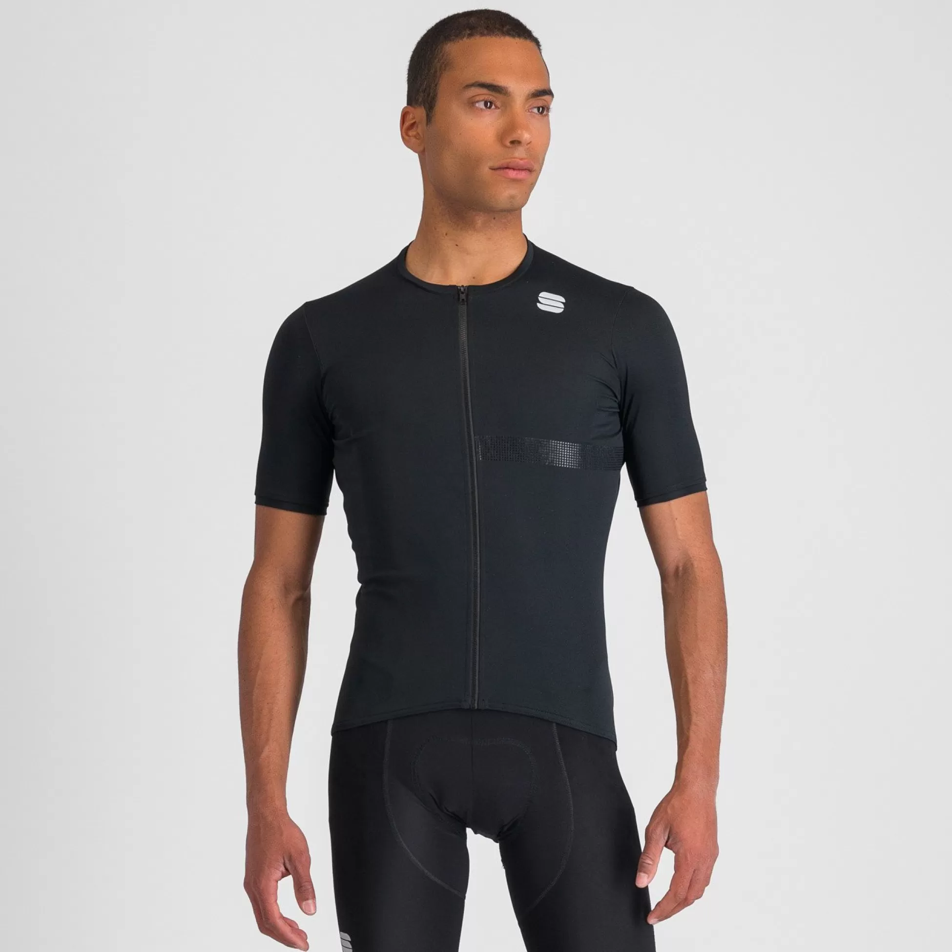 Sportful MATCHY SHORT SLEEVE JERSEY BLACK^MEN Jerseys