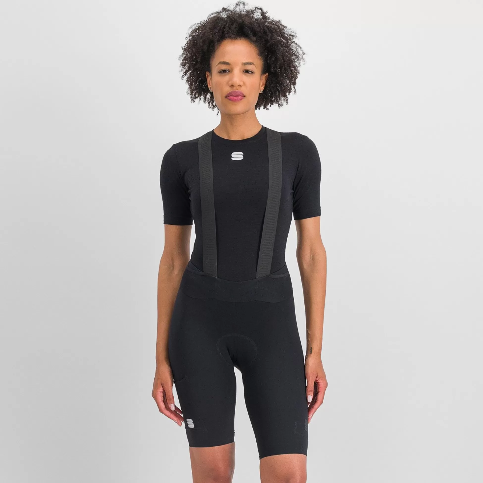 Sportful MERINO W TEE SHORT SLEEVE BLACK^WOMEN Gravel | Base Layers