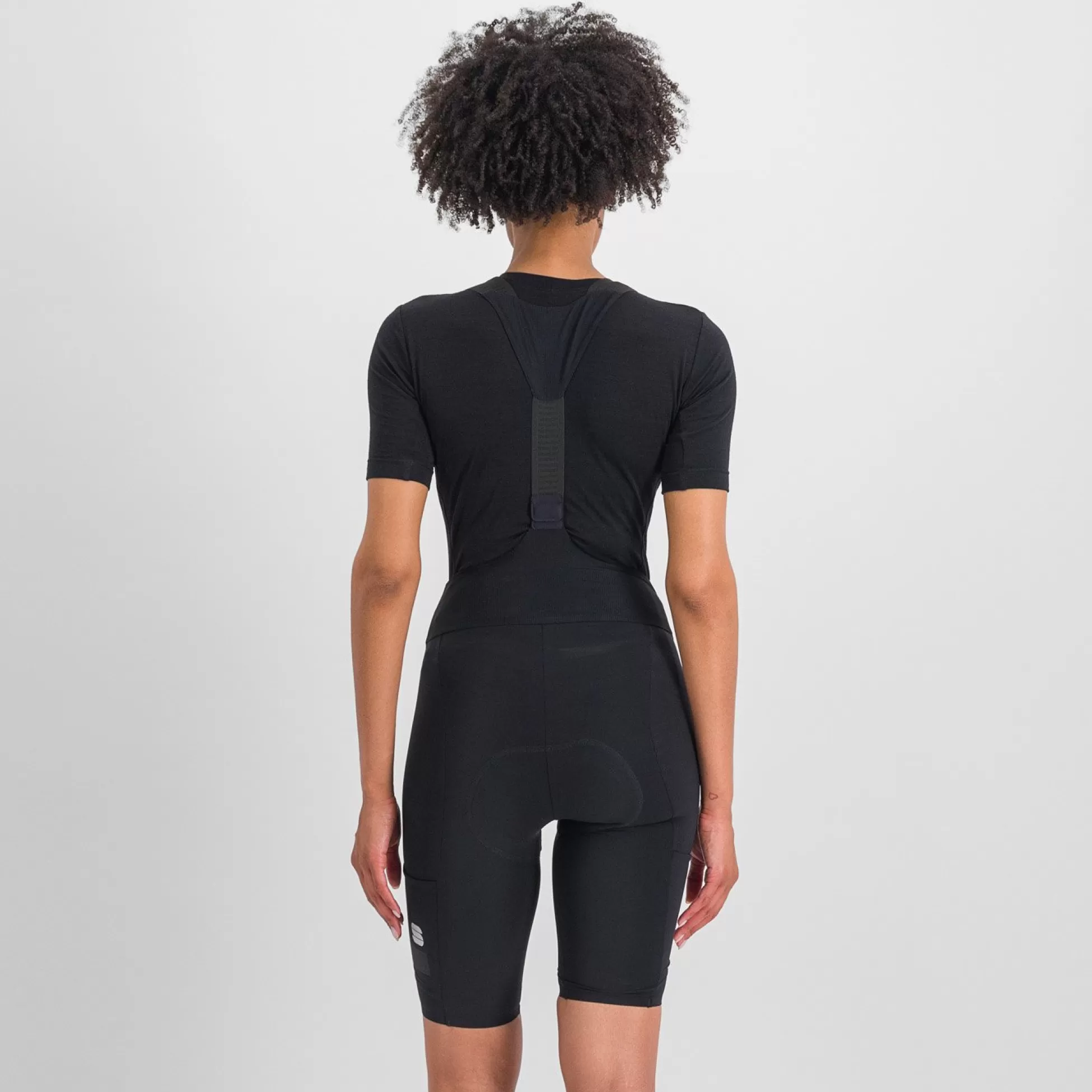 Sportful MERINO W TEE SHORT SLEEVE BLACK^WOMEN Gravel | Base Layers