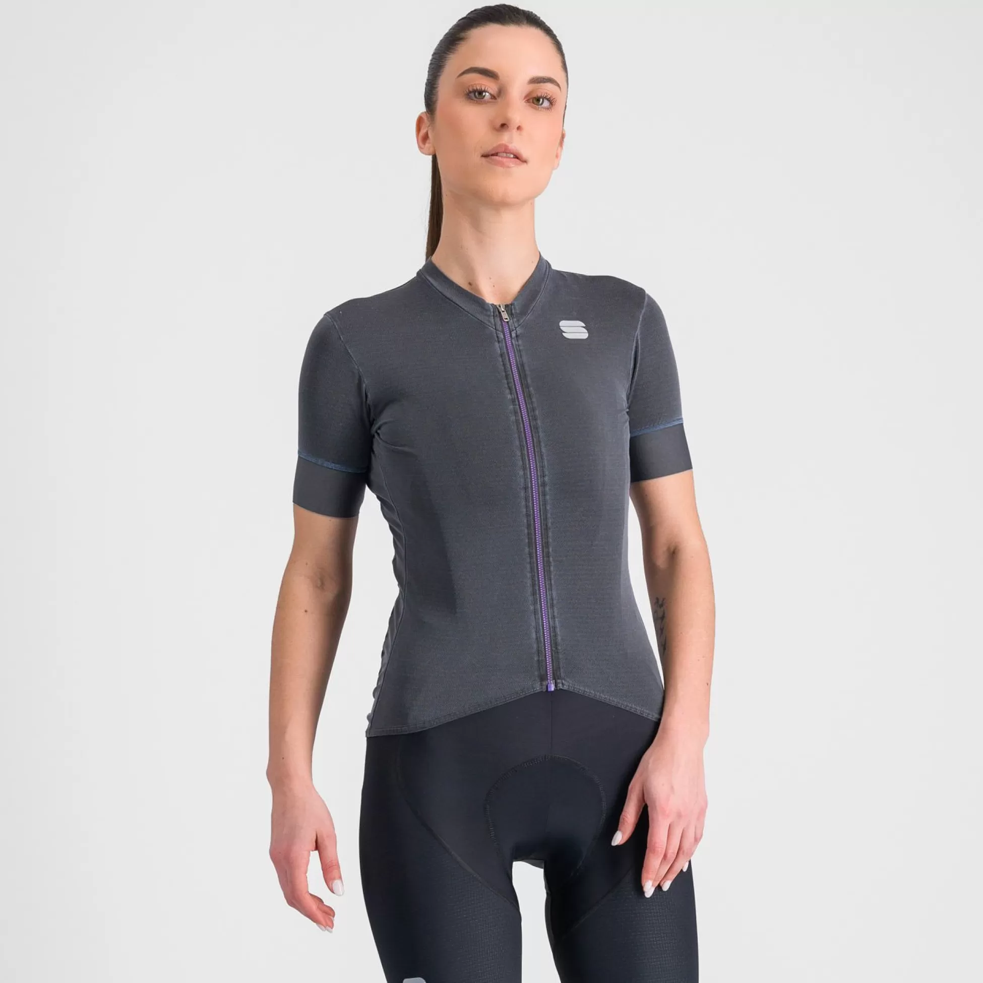 Sportful MONOCROM W JERSEY ANTHRACITE^WOMEN Road | Jerseys