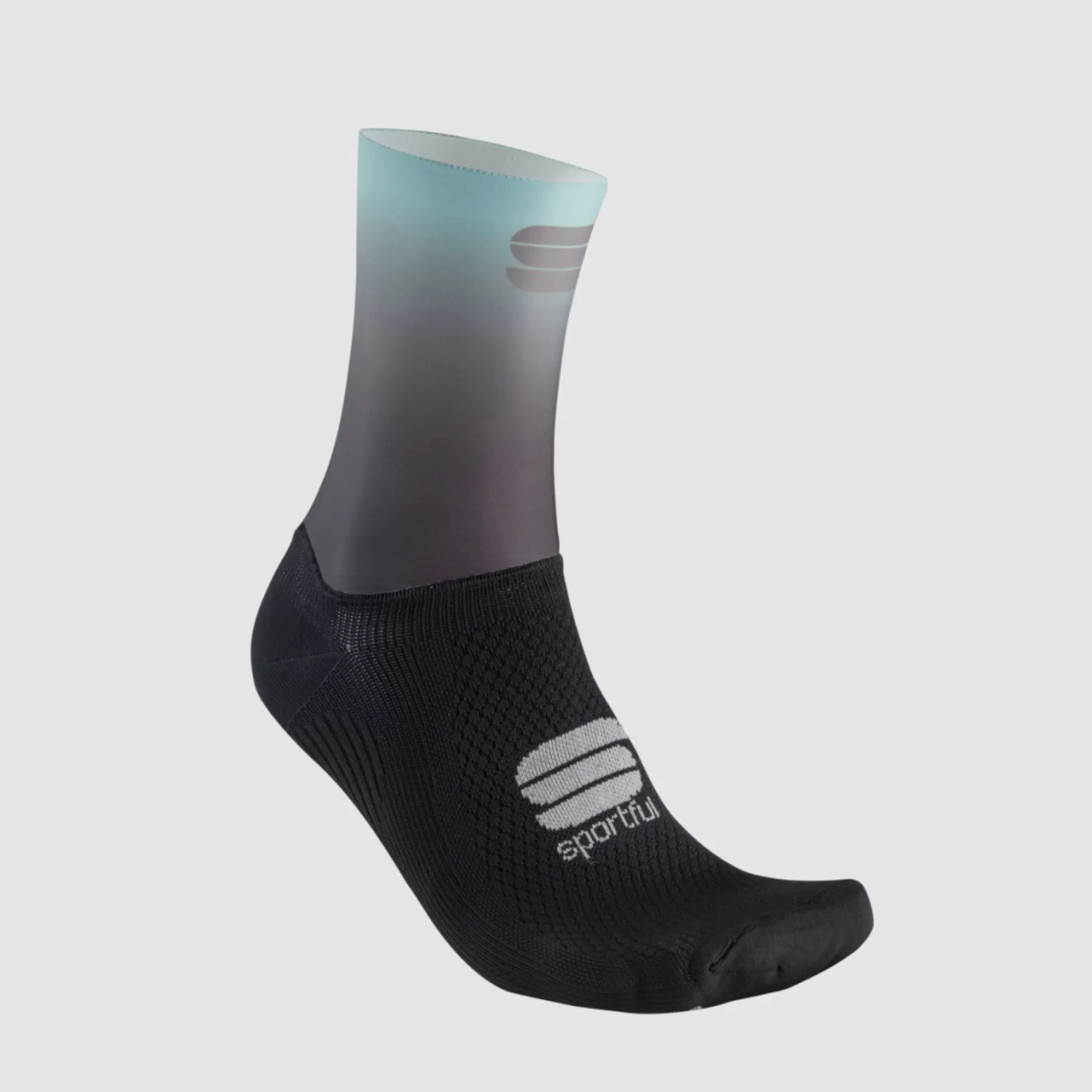 Sportful RACE MID W SOCKS BLACK BLUE SKY^WOMEN Socks