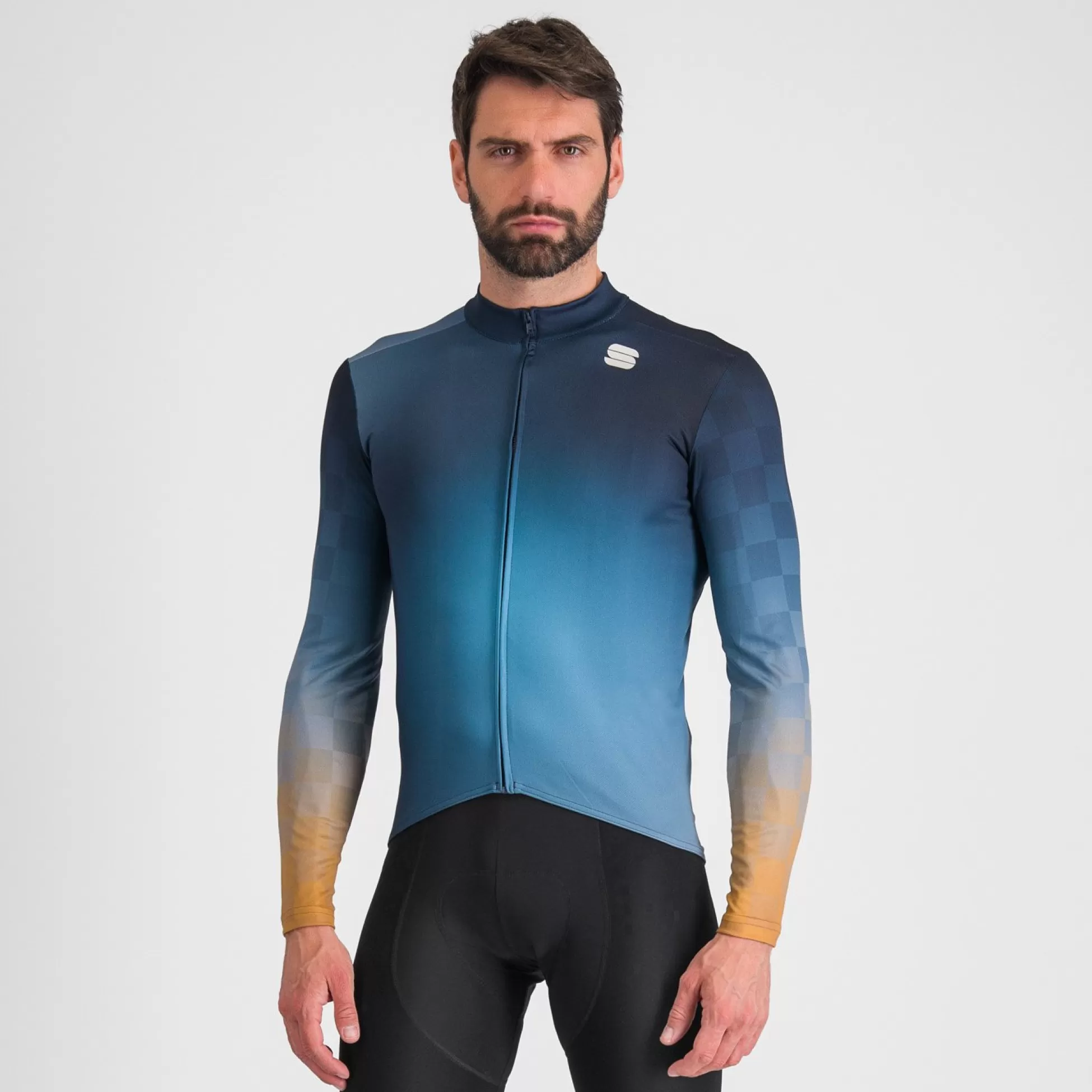 Sportful ROCKET THERMAL JERSEY GALAXY BLUE LEATHER^MEN Jerseys