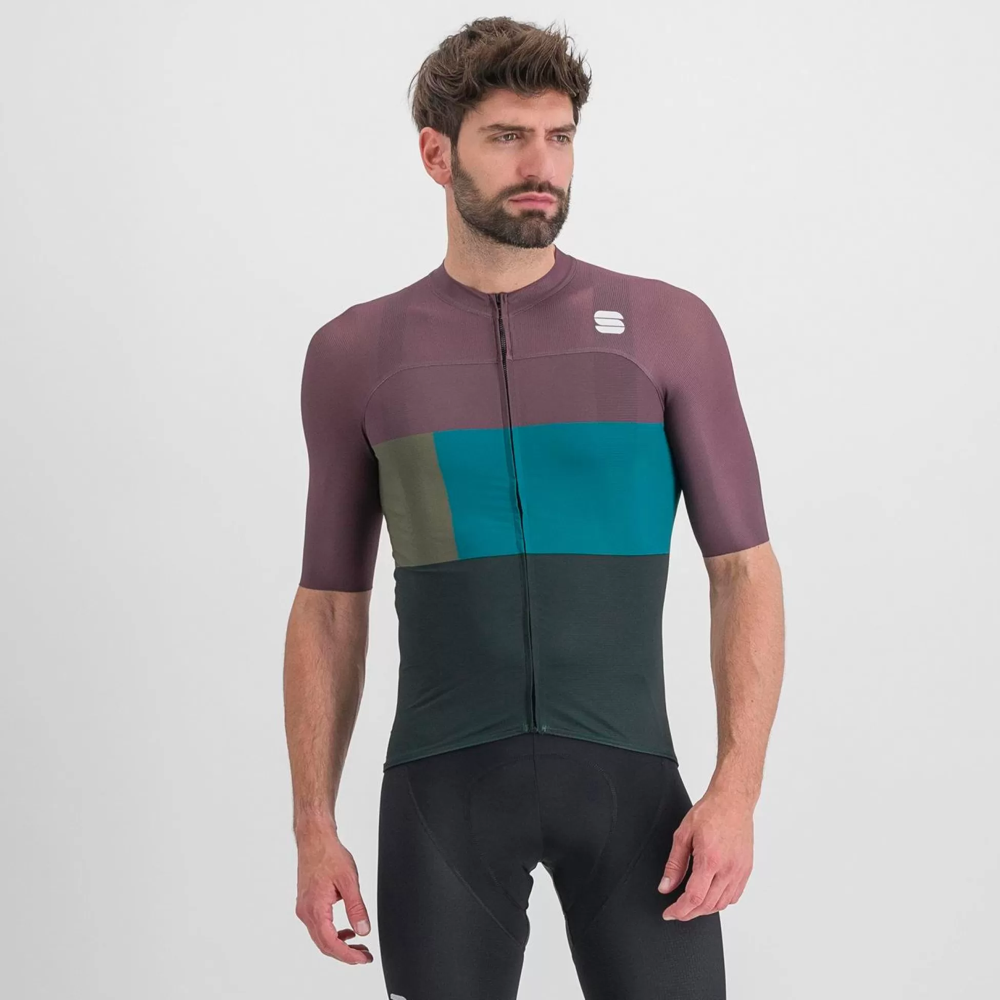 Sportful SNAP JERSEY SCARAB HUCKLEBERRY^MEN Jerseys