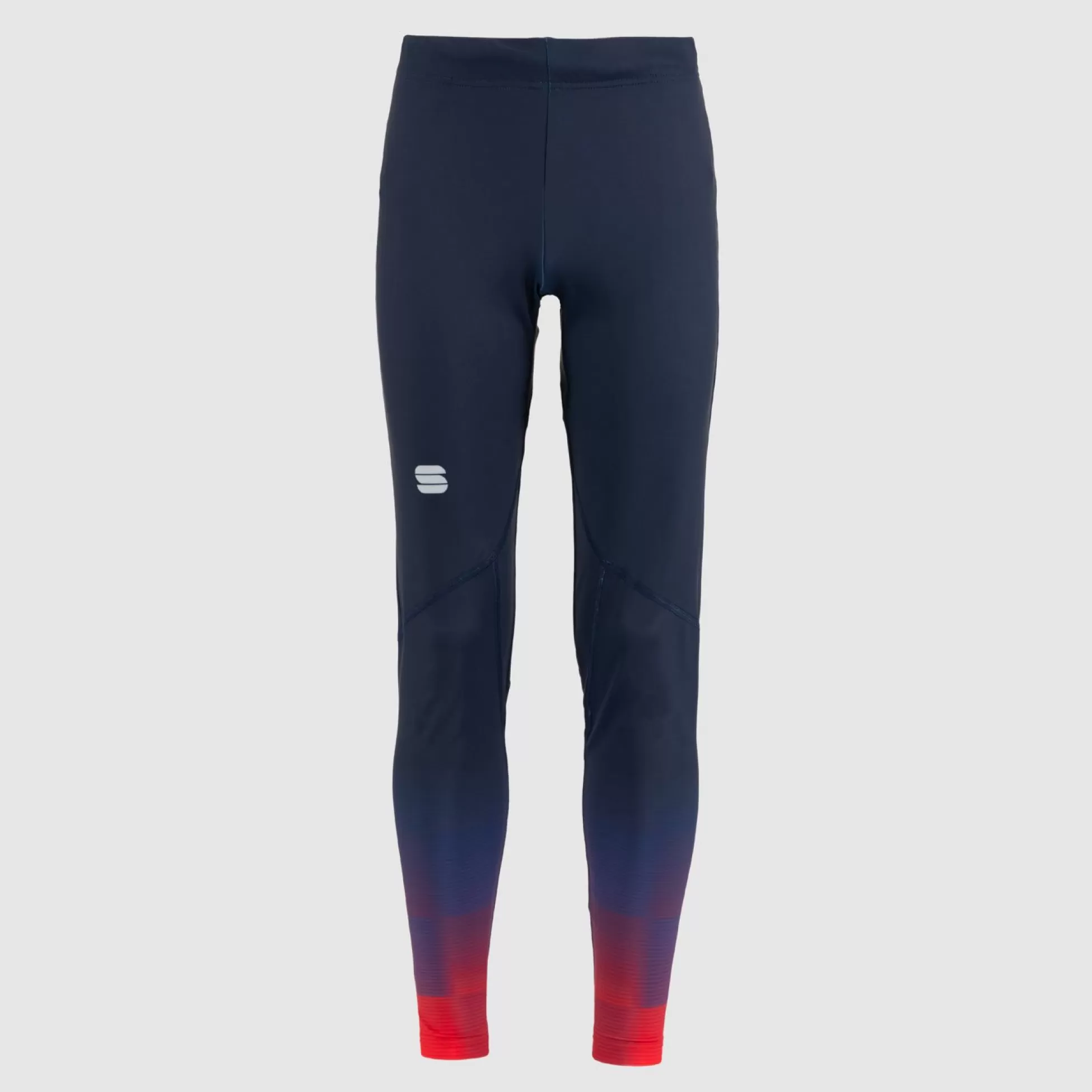 Sportful SQUADRA KID'S TIGHT GALAXY BLUE/TANGO RED^XC SKI Squadra