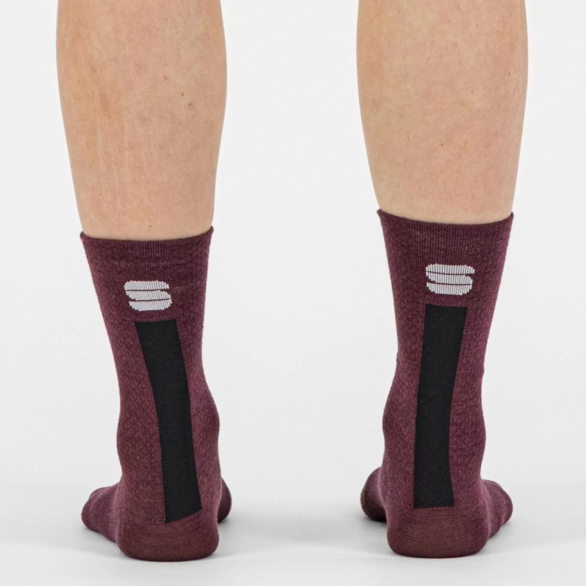 Sportful WOOL WOMAN 16 SOCKS RED WINE BLACK^WOMEN Road | Socks